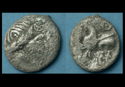 Danube Celts, AR Tetradrachm, 2nd Cent BC